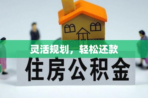 利州灵活规划，轻松还款