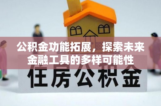 利州公积金功能拓展，探索未来金融工具的多样可能性
