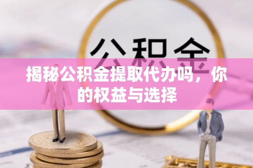 利州揭秘公积金提取代办吗，你的权益与选择