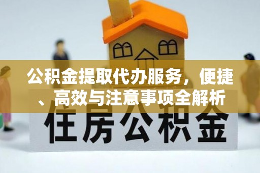 利州公积金提取代办服务，便捷、高效与注意事项全解析