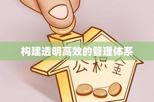 利州构建透明高效的管理体系