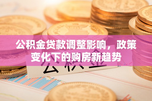 利州公积金贷款调整影响，政策变化下的购房新趋势