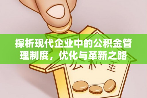 利州探析现代企业中的公积金管理制度，优化与革新之路