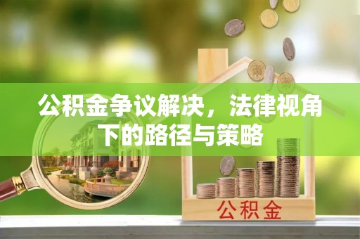 利州公积金争议解决，法律视角下的路径与策略