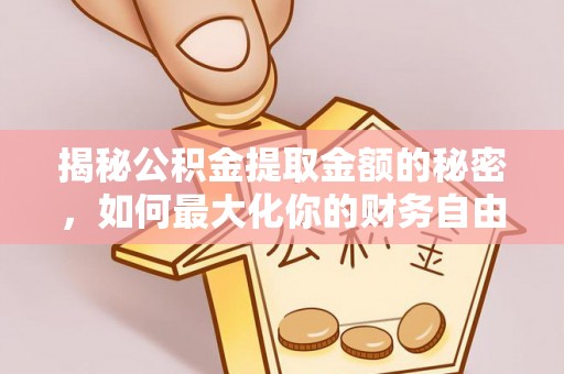 利州揭秘公积金提取金额的秘密，如何最大化你的财务自由