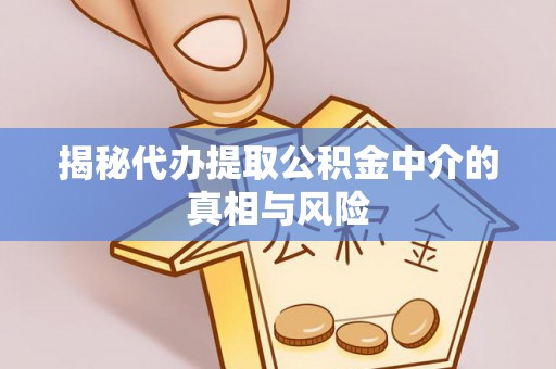 利州揭秘代办提取公积金中介的真相与风险