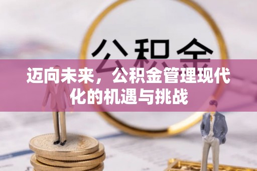 利州迈向未来，公积金管理现代化的机遇与挑战