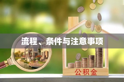 利州流程、条件与注意事项